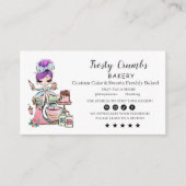 ベーカリー営業アポイントメント名刺 名刺 (正面)