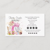 ベーカリー営業ロイヤリティカード名刺 名刺 (正面)