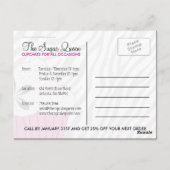 ベーカリー宣伝はがき ポストカード (裏面)