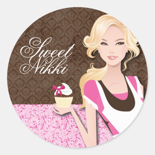 ベーカリー成分シール ラウンドシール (正面)