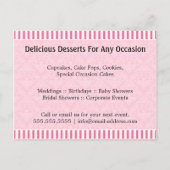 ベーカリー業務用はがき インビテーションポストカード (裏面)