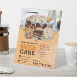 ベーカリー業台座標識 台座サイン