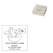 ベーカリー業用パンレシピ ラバースタンプ (押印)