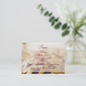 ベーカリー焼いたなパイ名刺 名刺 (スタンド正面)