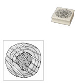 ベーカリー焼いたグッズ果実デンマーク菓子 ラバースタンプ (押印)