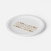 ベーカリー焼いたグッズ菓子店ペストリー ペーパープレート (アングル)