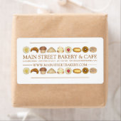 ベーカリー焼いたグッズCroissant Doutマフィンペストリー ラベル (インサイチュ)