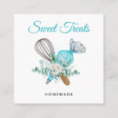 ベーカリー甘 スクエア名刺 (正面)