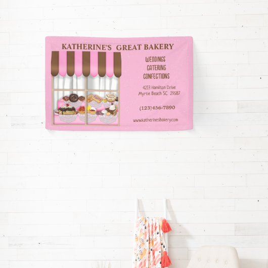 ベーカリー窓事業 横断幕 (インサイチュ)