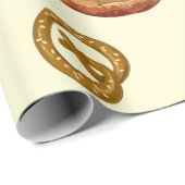 ベーカリー製品とシームレスな模様 ラッピングペーパー (ロールコーナー)