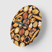 ベーカリー製品 ラウンド壁時計 (傾斜)