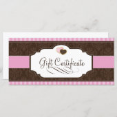 ベーカリー贈与証 (正面/裏面)