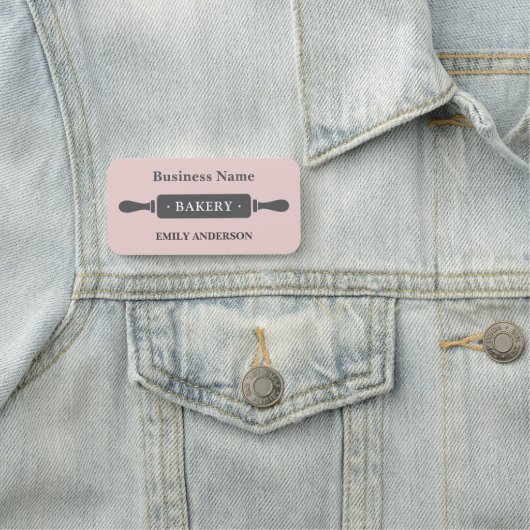 ベーカリー転がのピンピンク事業 名札 (インサイチュ)