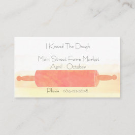 ベーカリー転がのピン 名刺
