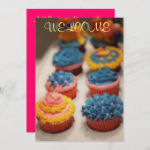 ベーカリー開口招待状 招待状 (正面/裏面)