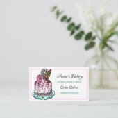 ベーカリー | アイスクリームケーキベーキング事業 名刺 (スタンド正面)