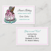 ベーカリー | アイスクリームケーキベーキング事業 名刺 (正面/裏面)