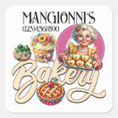 ベーカリー スクエアシール (正面)