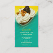 ベーカリー、ベーカーズ名刺 名刺 (裏面)