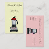 ベーカリー&ベーカー菓子シェフビジネスカード 名刺 (正面/裏面)