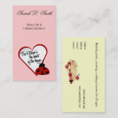 ベーカリー&ベーカー菓子シェフビジネスカード 名刺 (正面/裏面)