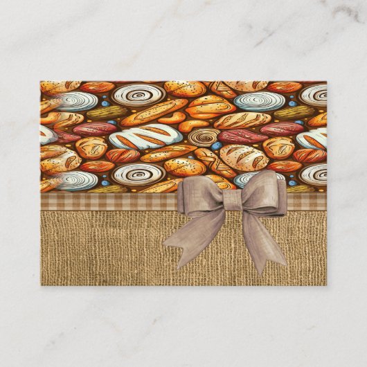 ベーカリー/ベーキング 名刺 (正面)