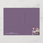 ベーカリー/ペストリーショップ4デザイン ポストカード (裏面)