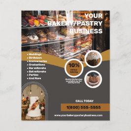 ベーカリー/ペストリー事業 チラシ