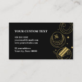 ベーカリー/ペストリー・ビジネス・カード 名刺 (裏面)