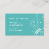 ベーカリー/ペストリー・ビジネス・カード 名刺 (裏面)