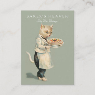 ベーカリー，ペティシシェフ，ベーカー，レストラン，ケーター 名刺