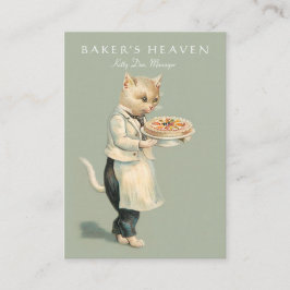 ベーカリー，ペティシシェフ，ベーカー，レストラン，ケーター 名刺