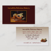 ベーカリー 名刺 (正面/裏面)