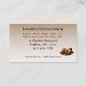 ベーカリー 名刺 (裏面)