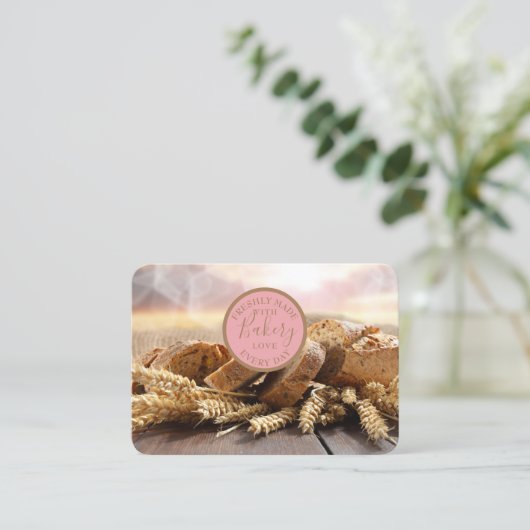 ベーカリー – 名刺 (スタンド正面)