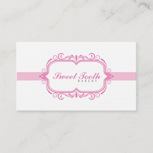 ベーカリー 名刺 (正面)
