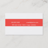 ベーカリー 名刺 (裏面)