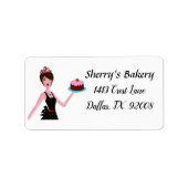 "ベーカリー" Divaラベル ラベル (正面)