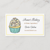 ベーカリー | Yellow Springed Cupcake 名刺 (正面)