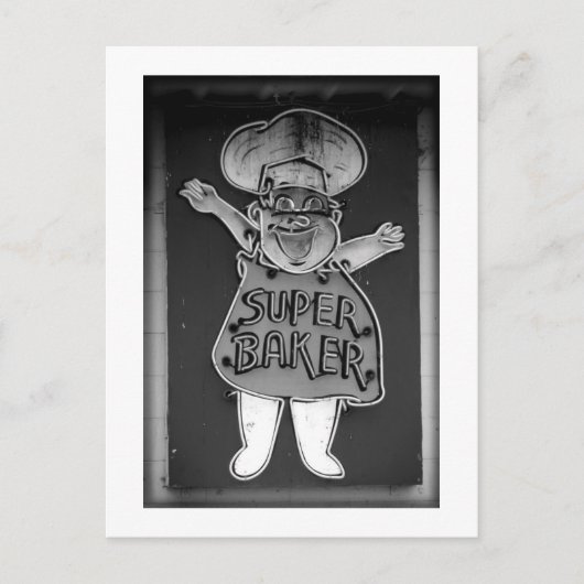 ベーカーすごいはがき ポストカード (正面)