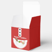 ベーカーのエプロンのジンジャーブレッドクリスマスクッキー交換 フェイバーボックス (オープン)