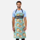 ベーカーのダース – お好みの色でパン エプロン (着用した状態)