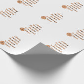 ベーカーのユーモア：人を殴るので私は焼く ラッピングペーパー (角)