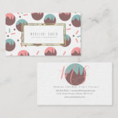 ベーカーケーキポップケーキデコレーター 名刺 (正面/裏面)