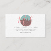 ベーカーケーキポップハートスプリンクルズケーキデコレーター 名刺 (裏面)