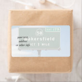 ベーカースフィールド出口 ラベル (インサイチュ)