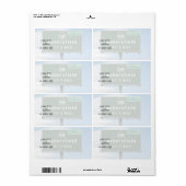 ベーカースフィールド出口 ラベル (フルシート)