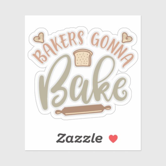 ベーカーズおもしろいーが焼くおもしろい引用文 シール (シート)