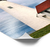 ベーカーズアイランドライトハウスマサチューセッツ写真プリント フォトプリント            (角)