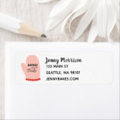 ベーカーズウィングベイキング住所 シール (インサイチュ)